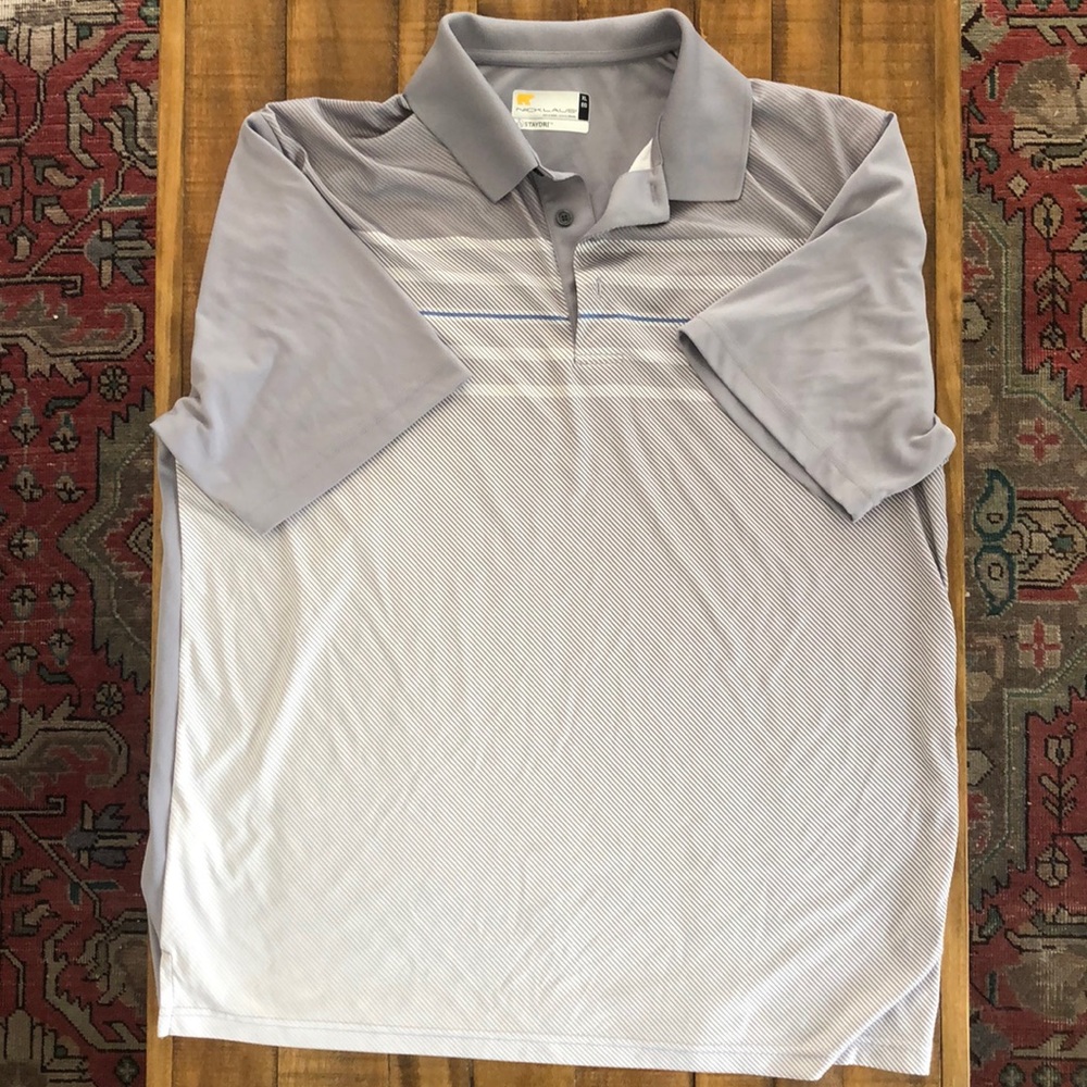 Gray golf shirt XL